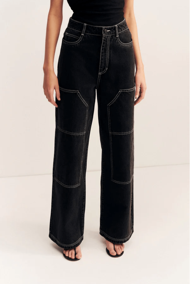 Mercer Wide Leg Cargo Jeans - MATTHÉ - jeans