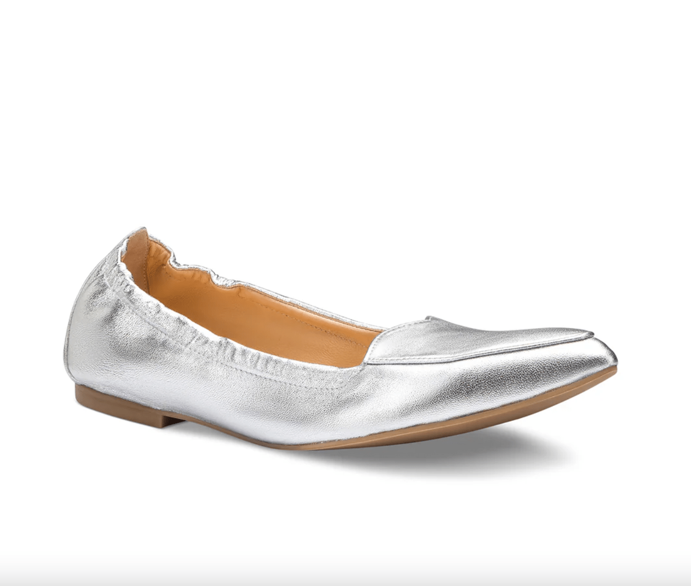 Nova Silver Leather Flats - MATTHÉ - shoes