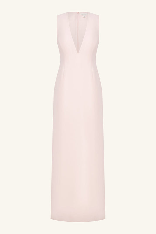 Otis V Neck Maxi Dress | Soft Pink - MATTHÉ - Dress