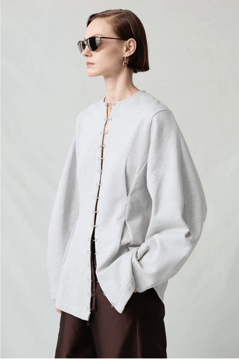 Pinch Waist Cardigan - MATTHÉ - cardigan