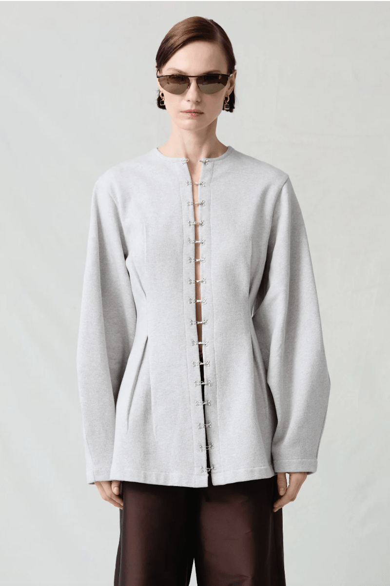 Pinch Waist Travel Cardigan - MATTHÉ - cardigan