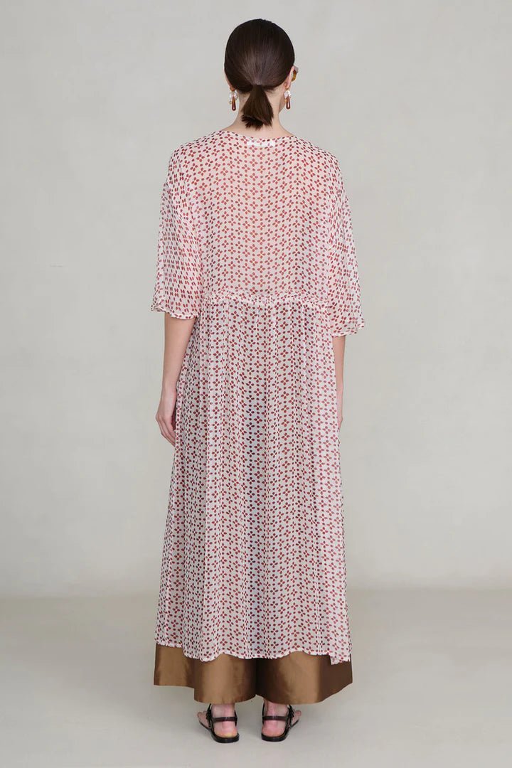 PRE-ORDER | Cutout Sequin Chiffon Tunic - MATTHÉ - tunic