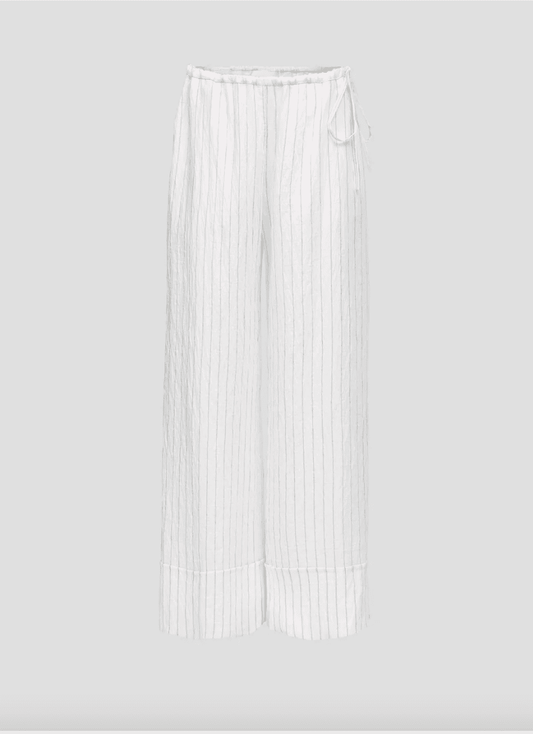 Resort Trousers | Pin Stripe - MATTHÉ - pants