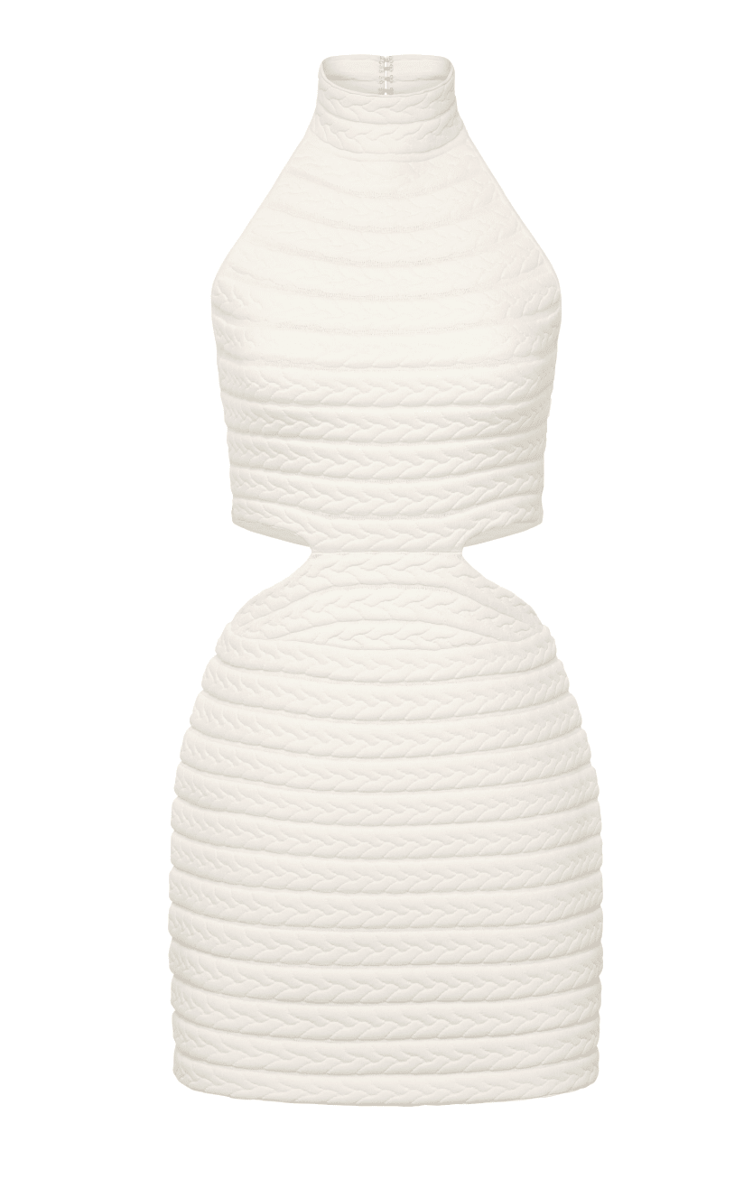 Saige Knit Mini Dress - MATTHÉ - Dress