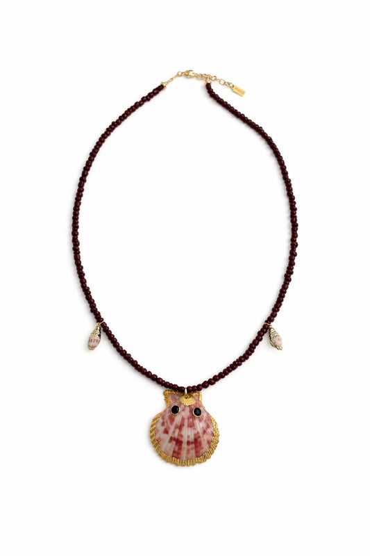 SANIBEL RED NECKLACE - MATTHÉ - Necklace