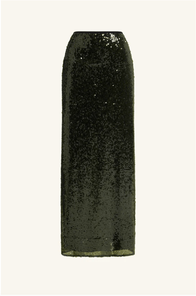 Seaweed Sequin Maxi Skirt - MATTHÉ - Skirt