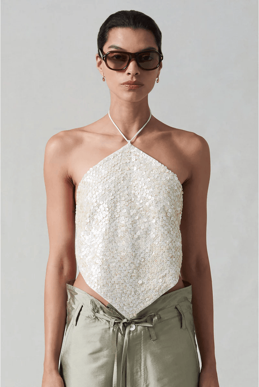 Shell Halter Top - MATTHÉ - Top