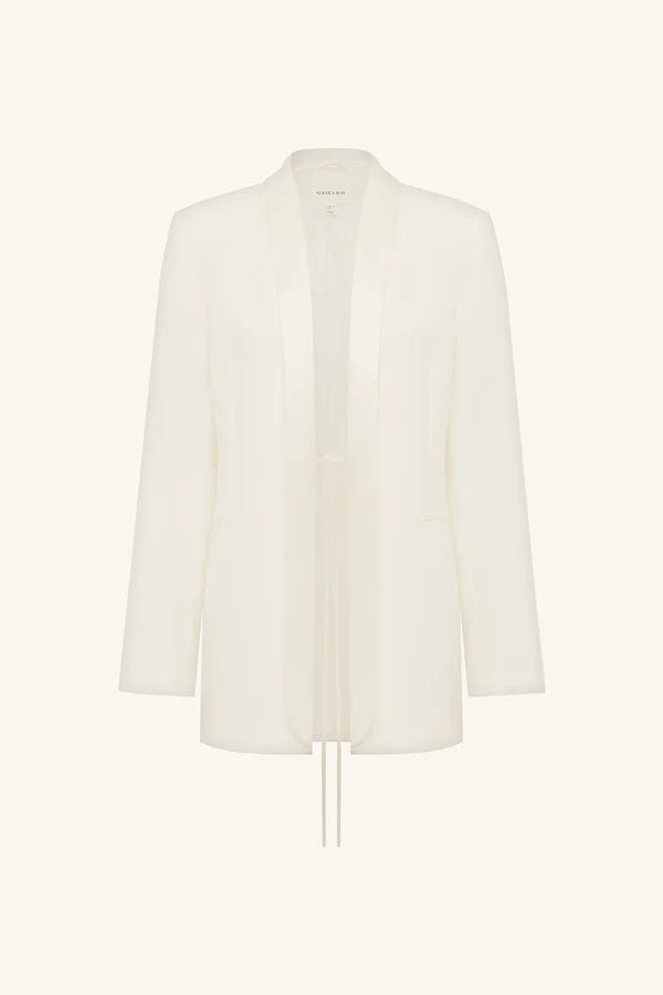 Solana Tuxedo Tie Blazer - MATTHÉ - blazer