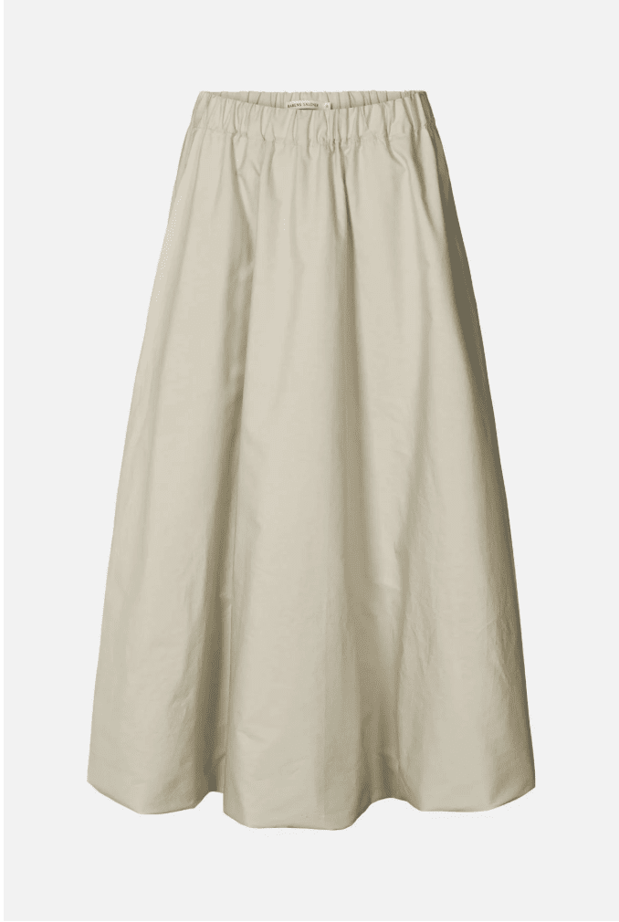 Teah Poplin Skirt | Khaki - MATTHÉ - Skirt