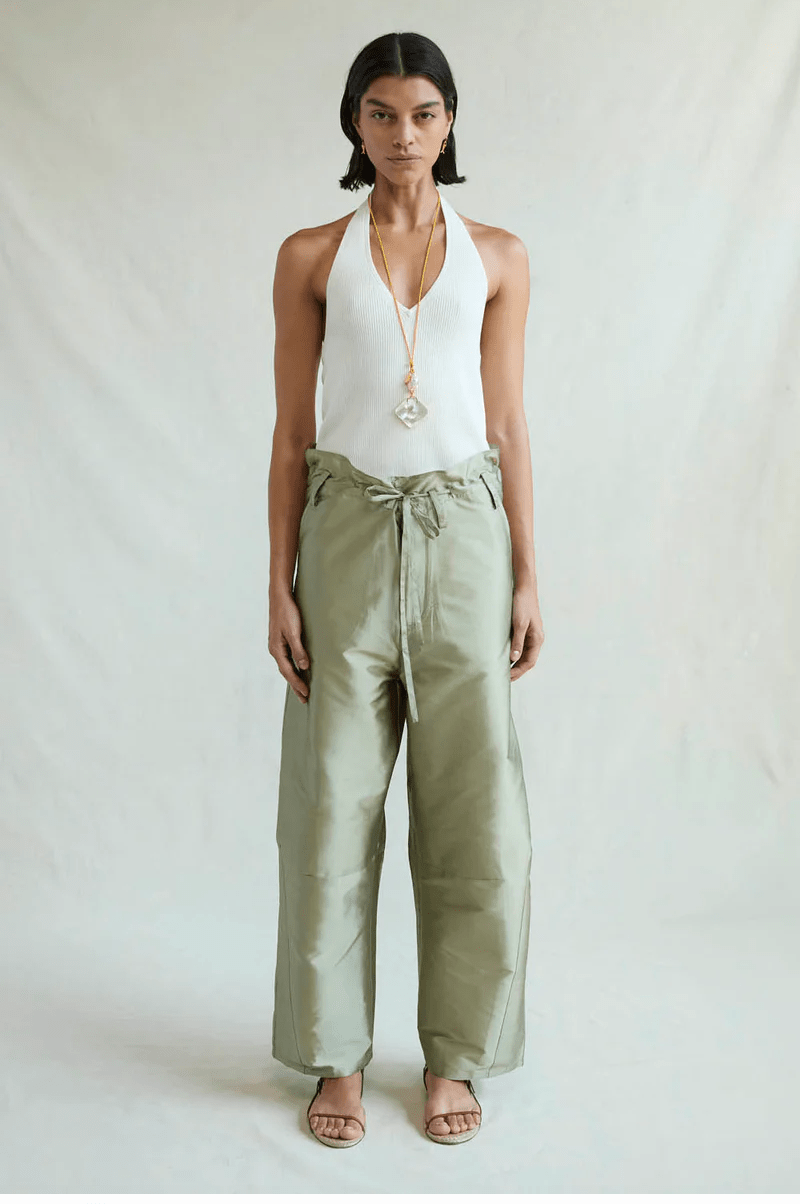 Techno Taffeta Barrel Pants - MATTHÉ - pants