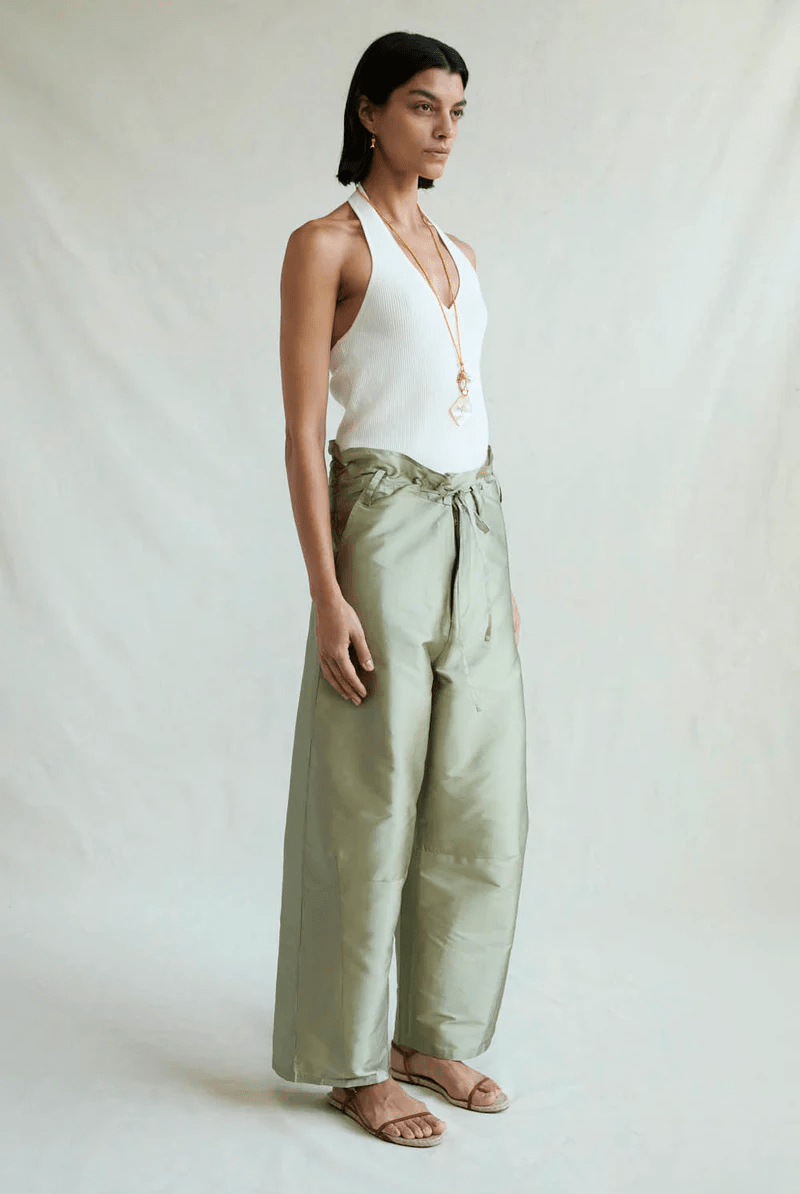 Techno Taffeta Barrel Pants - MATTHÉ - pants