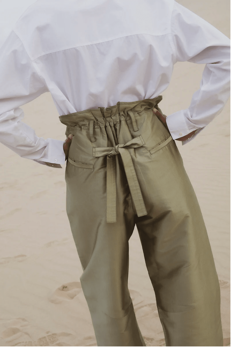 Techno Taffeta Barrel Pants - MATTHÉ - pants