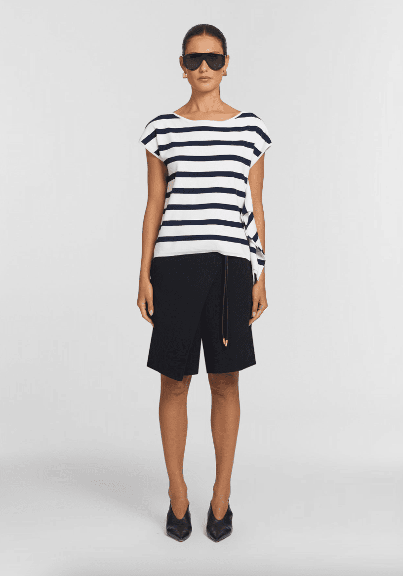 Villain Top - French Stripes - MATTHÉ - knit top