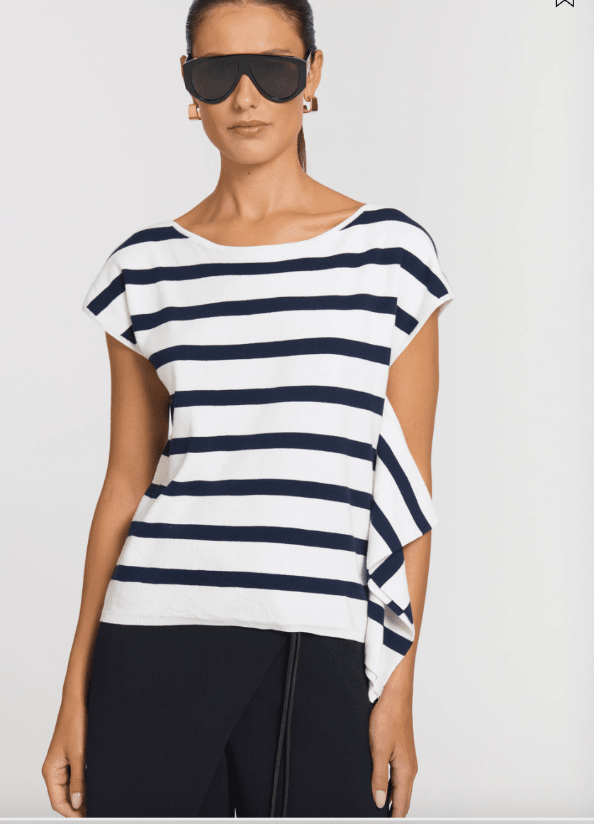 Villain Top - French Stripes - MATTHÉ - knit top