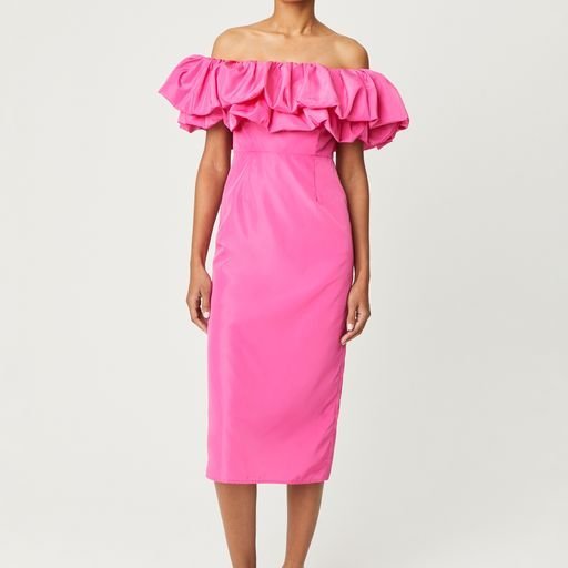 Viola Dress – Pink | Elegant and Feminine Dress for Every Occasion - MATTHÉ - Dress