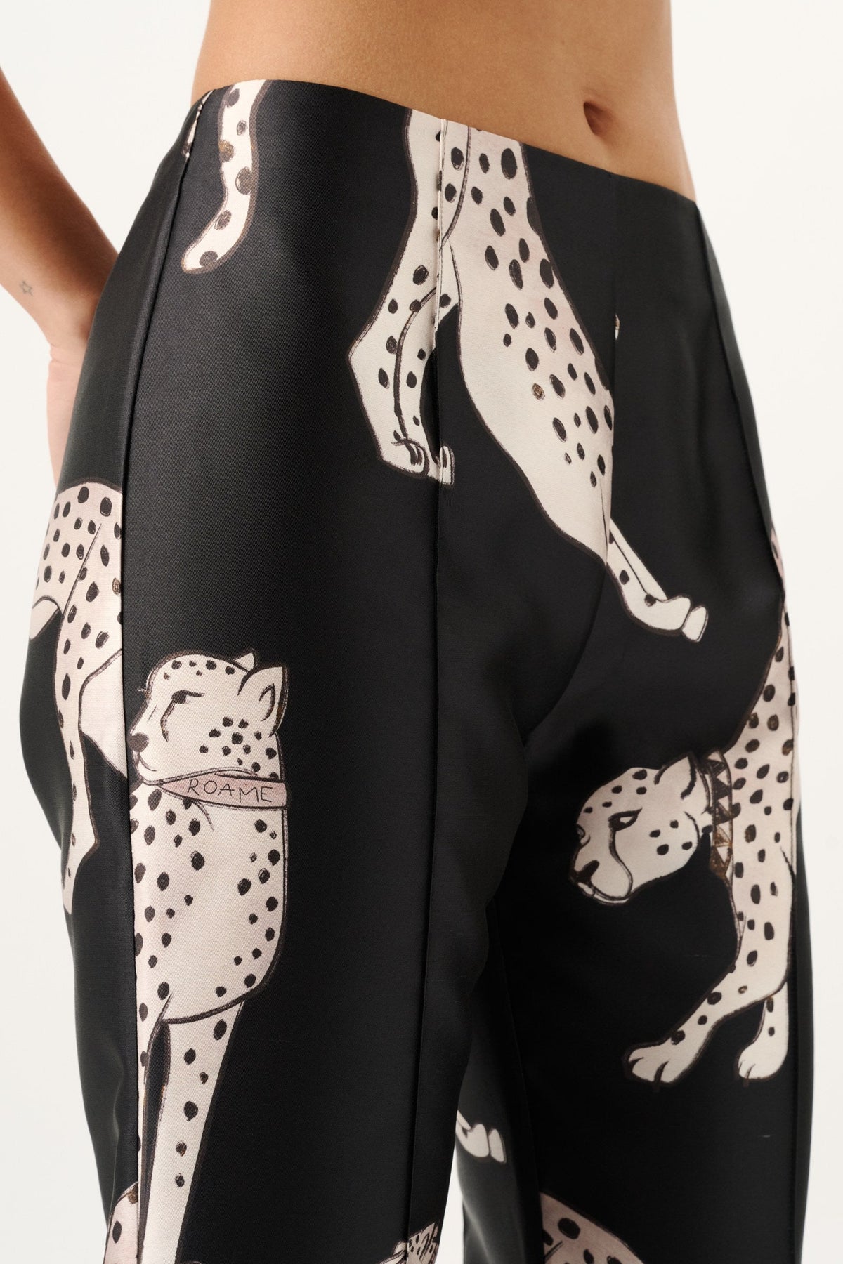 Vixon Pant | Cheetah Royale Black - MATTHÈ - Pants
